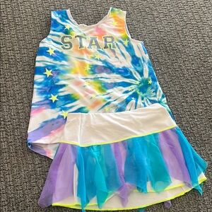 Lucky in Love Kids Tie-Dye Star Set - Blue, Yellow, Purple